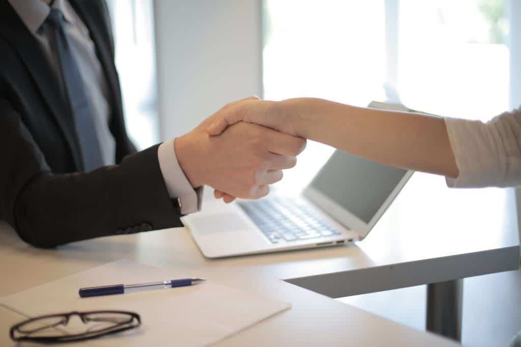 on-demand staffing, handshake