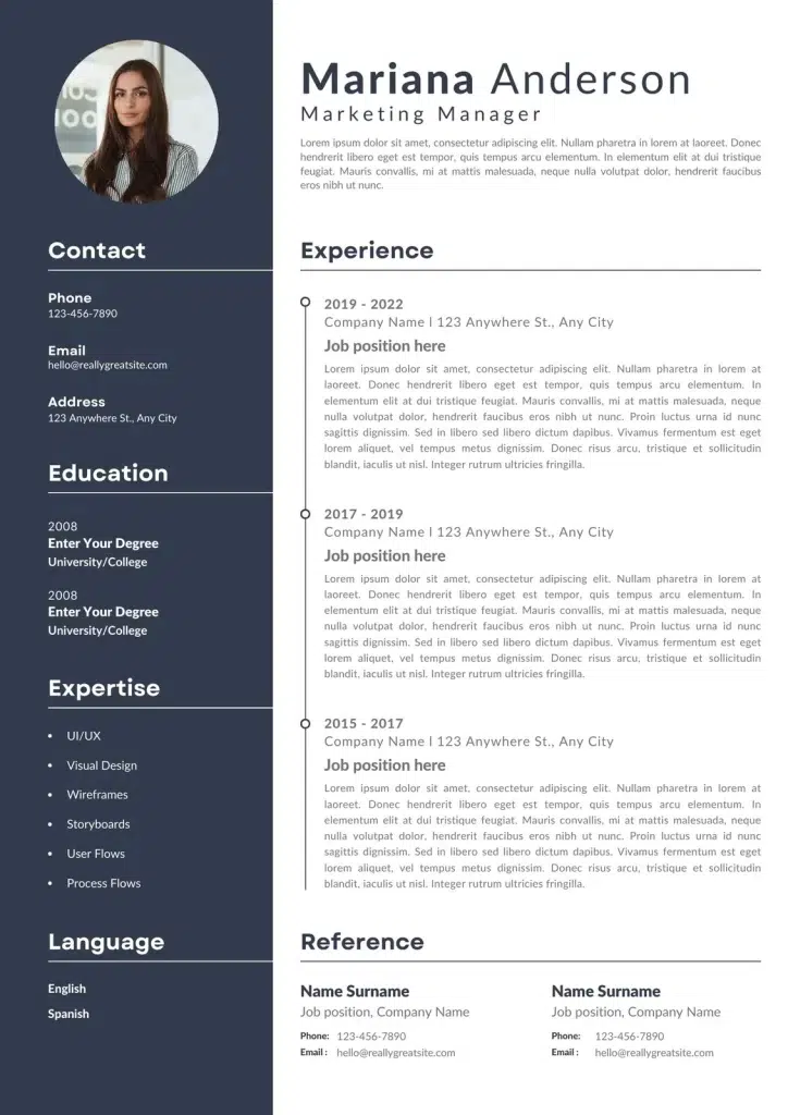 resume tips template