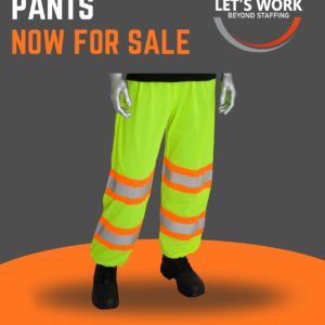 Hi-Vis Safety Pants Reflective Mesh Safety Pants