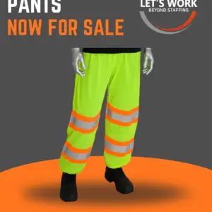 Hi-Vis Safety Pants Reflective Mesh Safety Pants