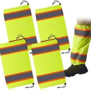 Hi-Vis Polyester Leg Gaiters
