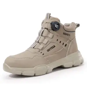 F055 Tan SBP Steel Toe Safety Boots