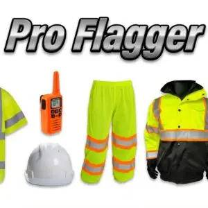 Pro Flagger Safety 6-Piece Bundle